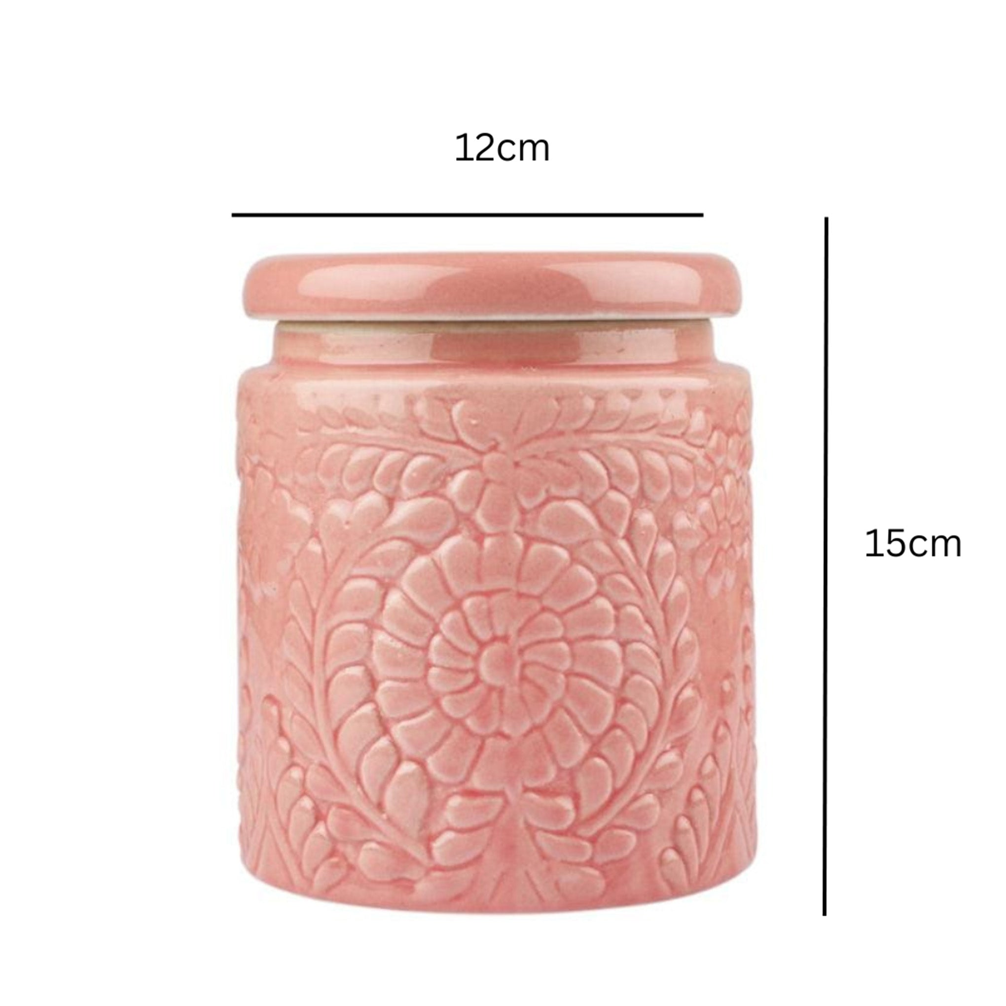 Amoli Pink Canister /Jar