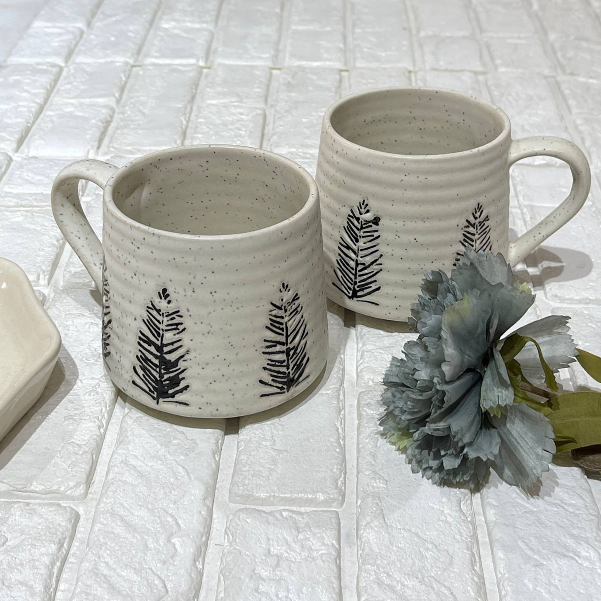 Pine Tree Mugs (Set of 4)